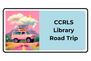 CCRLS Library Road Trip Button